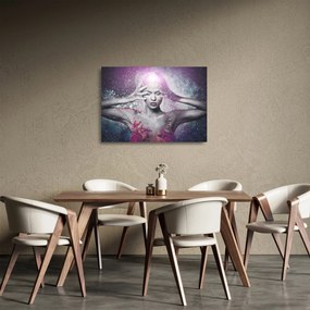 Sklenený obraz - Energia (70x50 cm)