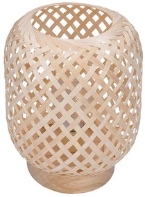 SOLIGHT Ratanová LED lampáš s LED žiarovkou, teplá biela, 3x AAA, 19cm