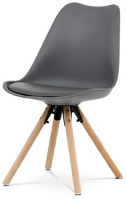 Jedálenská stolička CT-762 GREY, sivá