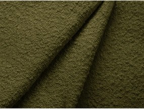 Zelená čalúnená jednolôžková posteľ s úložným priestorom s roštom 90x200 cm Jodie – Micadoni