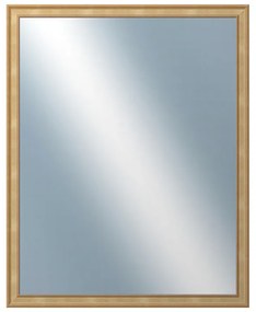 DANTIK - Zrkadlo v rámu, rozmer s rámom 80x100 cm z lišty TOOTH malá zlatá (3161)