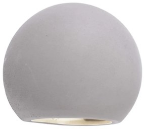 Deko-Light 341177 - Nástenné svietidlo OSANO 1xG9/25W/230V betón