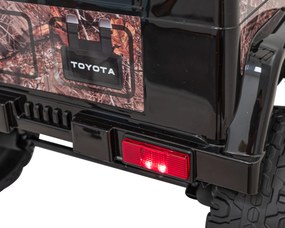 Ramiz Elektrické autíčko Toyota FJ Cruiser čierne terénne + ovládač