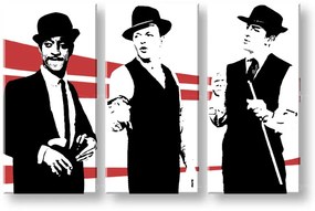 Ručne maľovaný POP Art obraz Rat Pack