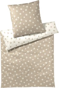XXXLutz POSTEĽNÁ BIELIZEŇ, makosatén, béžová, 140/200 cm Elegante - Obliečky & plachty - 004977045801