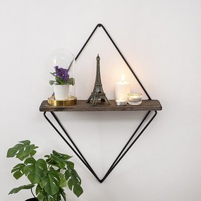 Nástenná polica Paeonia Turcica