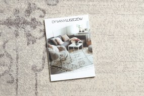 Koberec vlnený ANGEL 6623 / 52022 ornament, s rámom, béžový