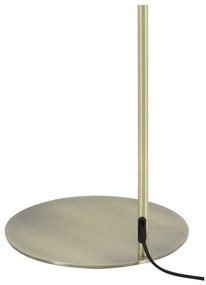 Stojacia lampa v zlatej farbe (výška 160 cm) Rakel - Light &amp; Living