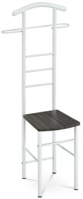 BONTEC Nemý sluha, kov, čierna, 81870 BK Farba: Biela