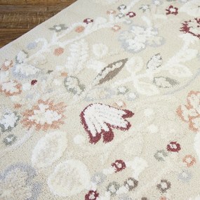 Angel Carpet, Kusový koberec Aurora 25 Beige, 160x230, béžová, kancelária