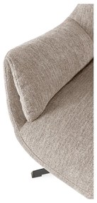 Krémové kreslo Odette – Marckeric