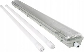 Hermetické svietidlo 120 cm + 2 žiarivky premium - neutrálna biela