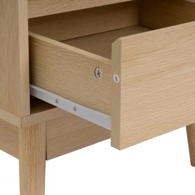 Nočný stolík v prírodnej farbe Iona – Casa Selección