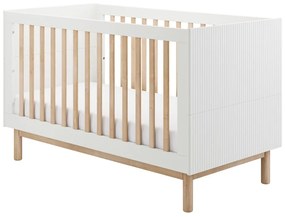 Biela postieľka 70x140 cm Miloo – Pinio