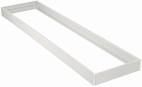 BERGE Prisadený rámček pre LED panely 30x120, plastový, 65mm