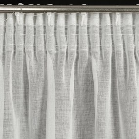ZÁCLONA NA PÁSKE KLEO 345X260 CM BIELA
