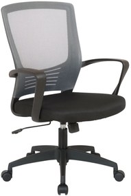 Design-Shop Kancelárska stolička Kampen - Sivá
