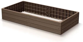 Prosperplast Vyvýšený záhon 149,2x75,6x25cm Base woody rustikálny tehlový