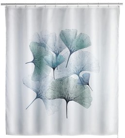 Prateľný sprchový záves Wenko Ginkgo, 180 x 200 cm