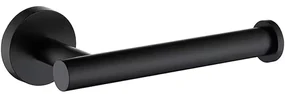 CERANO - Nástenný držiak toaletného papiera Lineo - čierna matná, CER-CER-479404