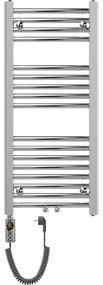 Mexen Ares, elektrické vykurovacie teleso 900 x 400 mm, 300 W, chrómová, W102-0900-400-2300-01