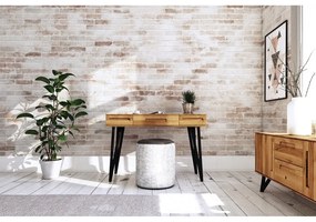 Toaletný stolík z dubového dreva 120x53 cm Golo - The Beds