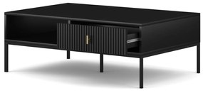 Konferenční stolek Maggiore 104 cm černý/zlatý