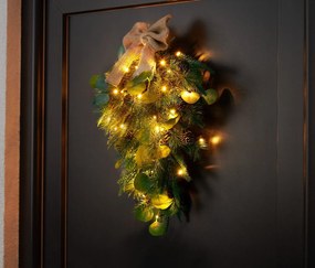 LED dekorácia na dvere