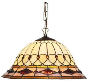 Luster Tiffany Ø40 kolekcia CARAMEL 2XE27
