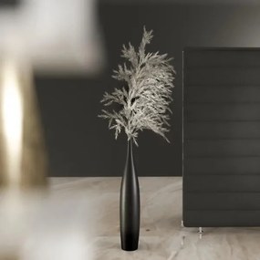 Keramická váza 70 cm, matná čierna