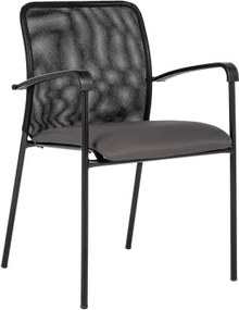 Konferenčná stolička Spider, šedá látka%