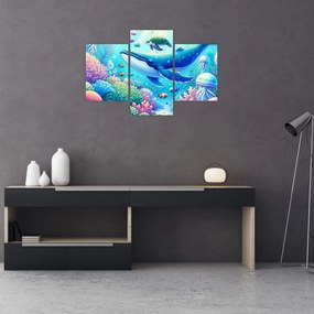 Obraz – Podvodný svet (90x60 cm)
