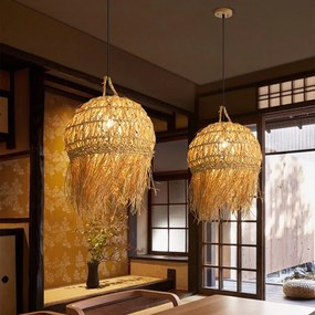 Toolight Toolight, závesné svietidlo 1xE27 APP1251-1CP, prírodná, OSW-40120