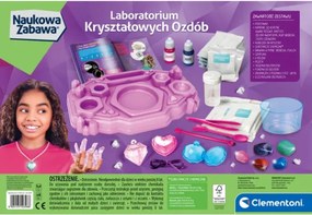 Kreatívne laboratórium Clementoni 50398 Dekoratívne kryštály