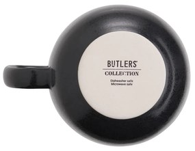Butlers CASA NOVA Hrnček s uškom 400 ml - čierna