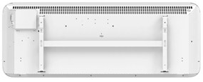 Mill Sklenený konvektor na stenu 600 W, biela