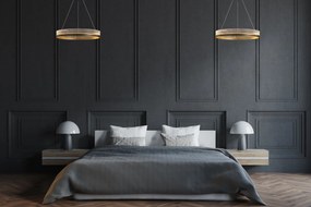 Toolight Toolight, LED závesné svietidlo 40cm APP1189-CP, zlatá, OSW-40019