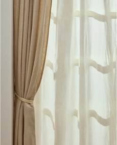 Béžový bavlnený záves 140x270 cm Nolira – Kave Home