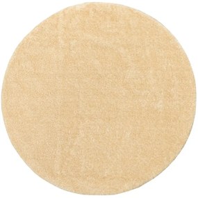 Kúpeľňový koberček Malmo béžový, kruh