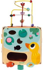 Janod - Interaktívna kocka s labyrintom MULTI ACTIVITY