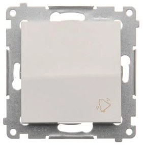 DD1/11 Tlačidlo zvončeka biely