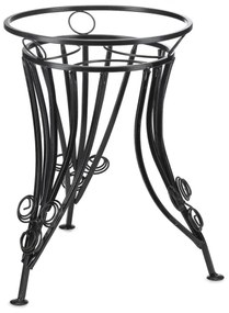 Stojan na kvety 47x43 cm čierna