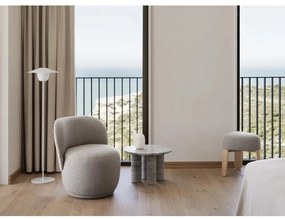 Kamenný okrúhly odkladací stolík ø 52 cm Volos – Blomus