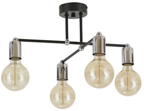 Stropné svietidlo Edison, výber z 3 farieb