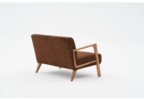 Dvojmiestná pohovka TUMI hnedá