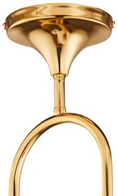 Jupiter 1940 - Prisadený luster SELEN 2xG9/40W/230V mosadz