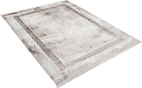 Béžový obdĺžnikový koberec Sahara – teplý odtieň do domova Rozmer: 80x150 cm