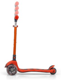 Detská kolobežka Milly Mally Scooter Boogie oranžová