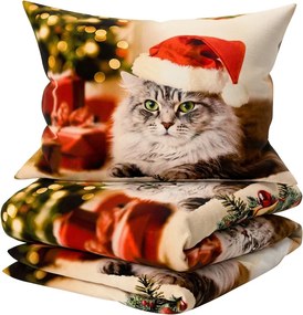 3D Bavlnené obliečky MAGIC PAWS farebné + obliečka na vankúšik 40x50 cm zdarma Rozmer obliečky: 70 x 90 cm | 140 x 200 cm