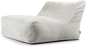 Krémový menčestrový sedací vak Sofa Lounge – SLOWDOWN